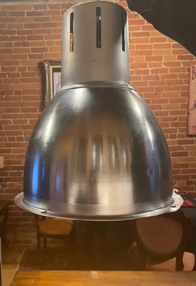 Vintage Hanging Metal Industrial Light, View more