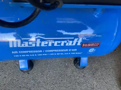 Mastercraft 3 Gallon Electric Air Compressor, View more