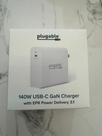 NEW: PLUGABLE 140W USB-C Gan Power Adapter