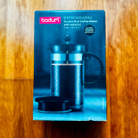 BODUM BISTRO DOUBLE WALL COFFEE MAKER/FRENCH PRESS