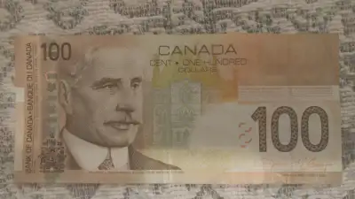 2004 Last Edition of Canadian PAPER $100 Bills $125 each.