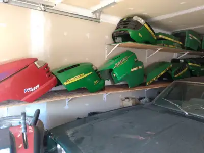 assorted hoods for lawn & garden tractors, View more