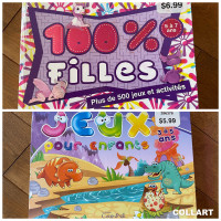 Livres jeux et activités pour enfants