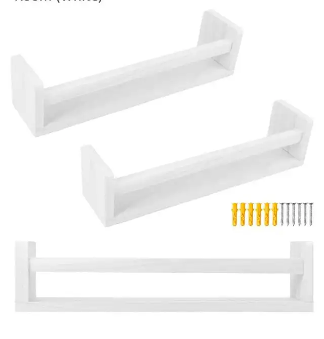 3-Pack Wooden Floating Wall Shelves (Brand New) in Home Décor & Accents in Oakville / Halton Region - Image 3