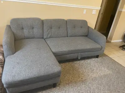Grey Sectional Sofa Bed, View more