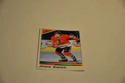 1990 PANINI HOCKEY STICKER 201 JEREMY ROENICK RC CHICAGO BLACKHA, View more