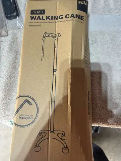 Quad Walking Cane, View more