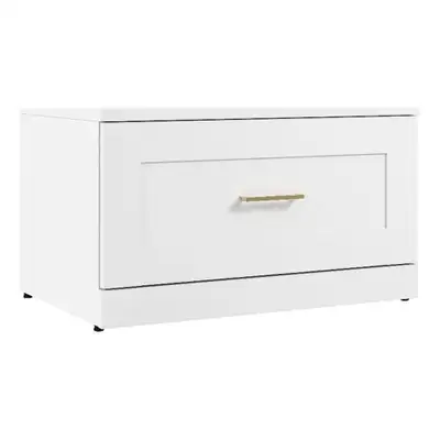 New Bush Furniture Hampton Heights 30W Shoe Bench with Drawer , View more