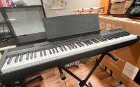 Yamaha P115 88-Key Digital Piano, Sustain Pedal, Stand and Stool