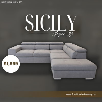 ✔ Sleeper sofa ✔ Generous chaise ✔ Premium comfort Starting at $1,999 Victoria & Nanaimo www.furnitu...