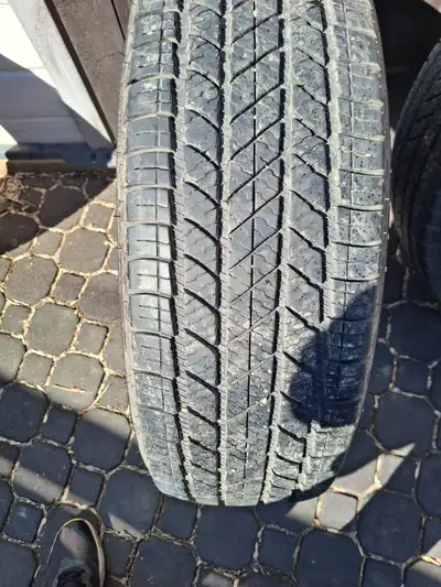 set of 4 Bridgestone Tires 235/65/R18. still have 70% of tread left. asking $250 for the set of 4 ti...