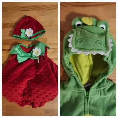 Baby Costumes Strawberry & Dinosaur - Costumes and Dress up, View more