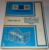 84-85 Hydra Matic GM THM 440 T4 Repair Manual