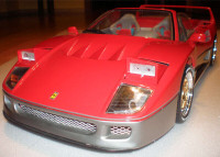 Ferrari F40 1/8 Cabriolet Red POCHER extremely elaborated K55
