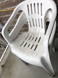 3 chairs $15