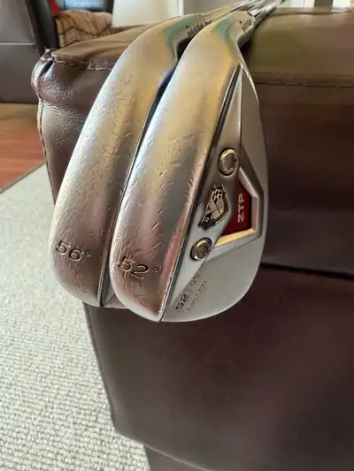 2 TaylorMade wedges for sale. ZTP model. Will sell as a pair ($100) or individually ($50 each) or be...