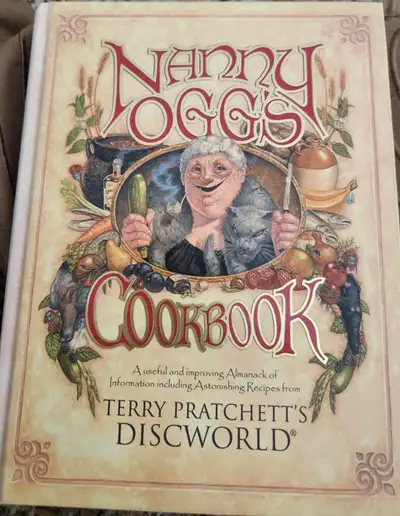 Nanny Ogg's Cookbook - signed by Terry Pratchett, View more