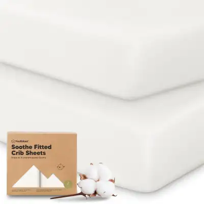 KeaBabies 2-pk Organic Cotton Crib Sheets, View more