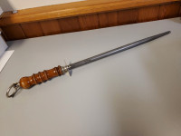 Rare Vintage Gustav Emil Ern Chef's Knife Blade Sharpener Steel 