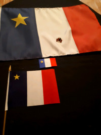 Acadian Flags, Patches, Pins