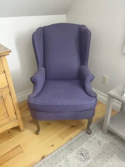 Livingroom chair and footstool, View more