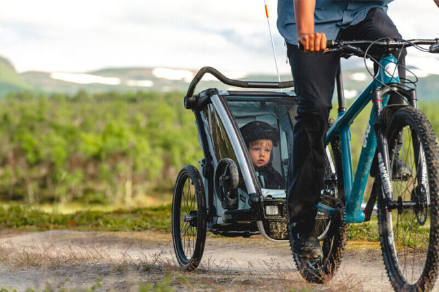 THULE Chariot Cross 1 - Sport Trailer Bike Jogger Stroller in Strollers, Carriers & Car Seats in City of Toronto