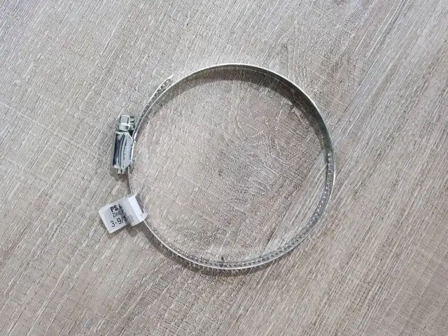 Zinc-Plated Adjustable Hose Clamp 3-9/16" to 4-1/264418615424513122