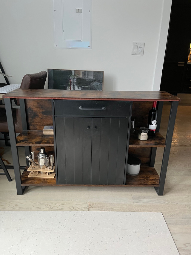 LIKE NEW - Bar Cart/console - just bought in Bookcases & Shelving Units in City of Toronto - Image 3