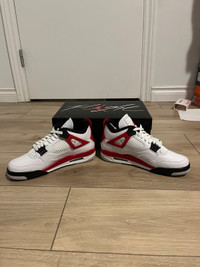 Air Jordan 4 Size 9.5 Fire Cement  New/ never worn