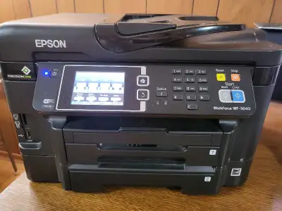 Epson WF-3640 Multifunction Printer USED, View more