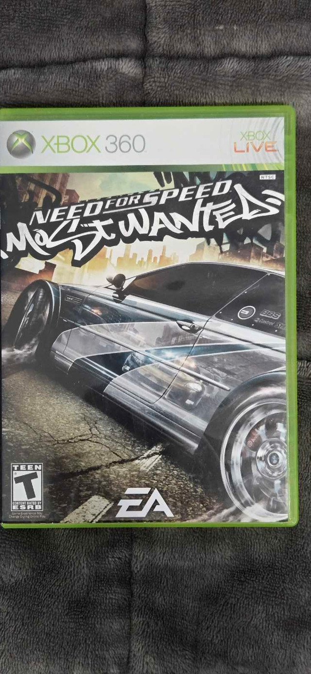 Need for Speed Most Wanted Xbox 360 in XBOX 360 in Mississauga / Peel Region