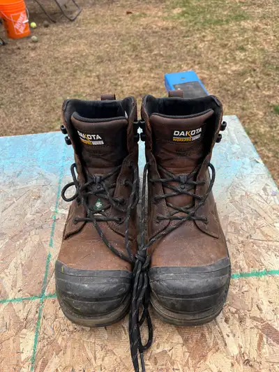 Dakota Work Pro Series 6" Steel Toe Boots – Size 8.5, View more