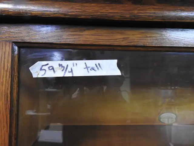 4 tier sectional antique barrister bookcase with drawer in Bookcases & Shelving Units in Hamilton - Image 3