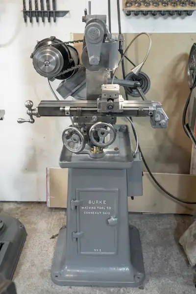 Burke No. 4 milling machine, View more