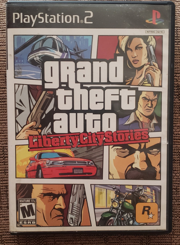 GTA Liberty City Stories PS2 in Older Generation in Hamilton