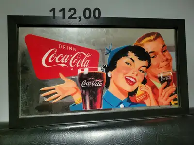Coca-Cola Grand Cadre miroir, View more