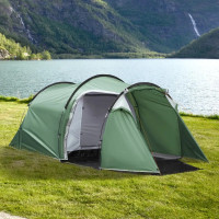 Pop Up Camping Tent with Vestibule Waterproof Tent for 2-3 Perso