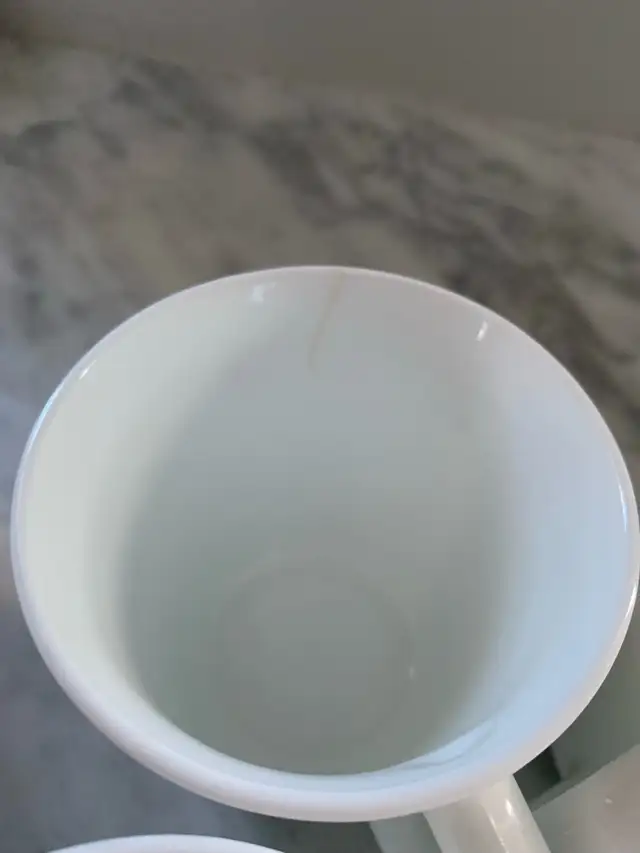 Burgundy Rose Corelle/Corning Mugs x4 in Kitchen & Dining Wares in Markham / York Region - Image 6