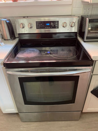 Samsung used stove oven kitchen appliances