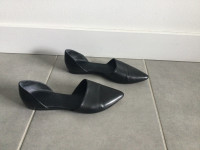 Vince all leather shoes size 37 made in Italy 