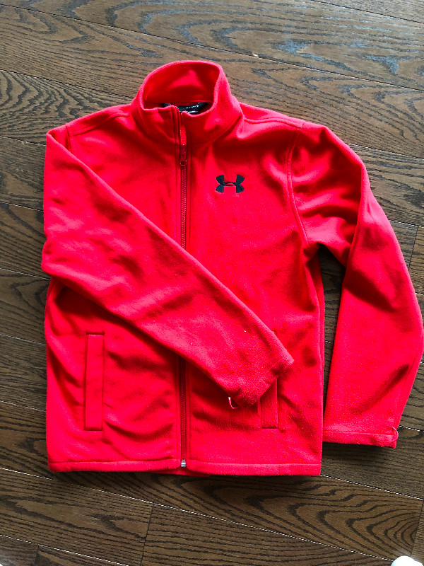 Under Armour UA Boys Youth Storm Hooded Coat  Size L in Kids & Youth in Mississauga / Peel Region - Image 3