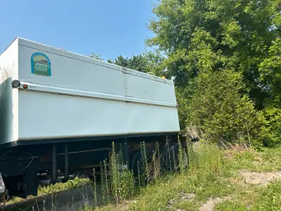 4800 gallon water tank. Currently on truck. Heavy duty steel tank. No leaks.