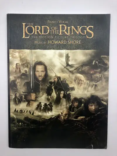 The Lord of the Rings The Motion Picture Piano and Lyric 
, View more
