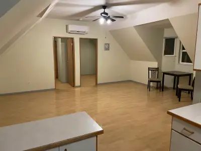 Over garage suite private only clean working person no drugs or party on accrige DD required