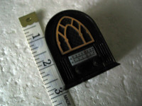 Brass 1974 Old Fashioned Radio Pencil Sharpener..Collectible