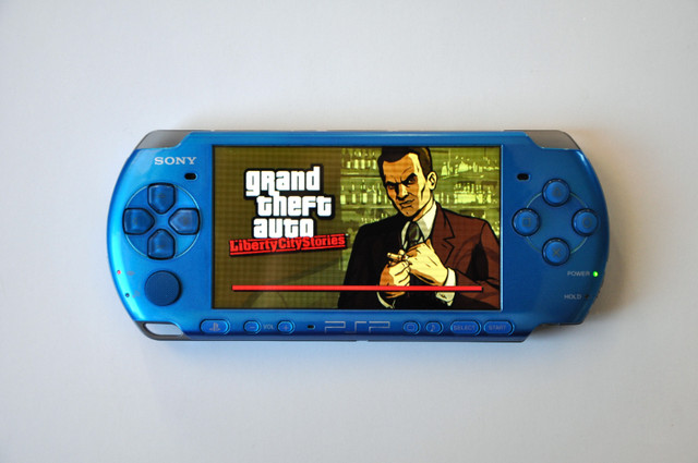 *RARE* Vibrant Blue Sony PSP 3000 With 250 Games! *RARE* in Sony PSP & Vita in City of Halifax