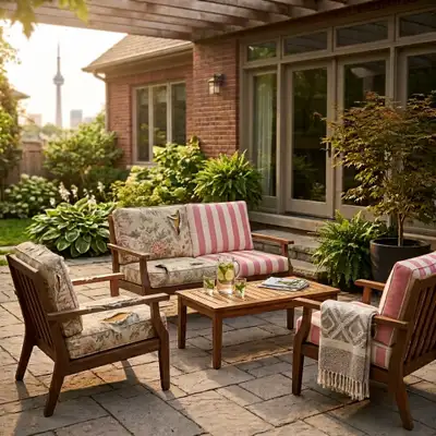 Patio Furniture - Cushion Cover Replacement, View more