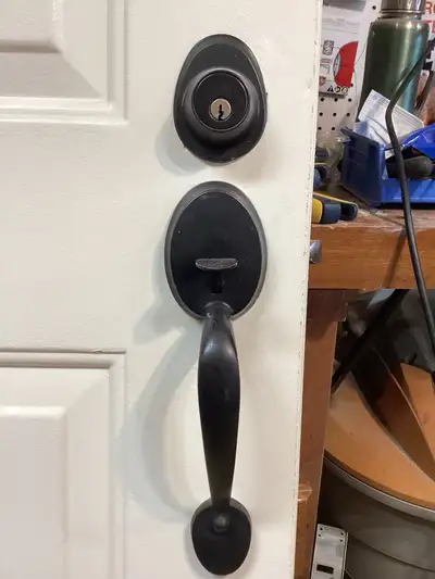 exterior door + hardware, View more