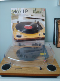 Tourne-disque pour conversion numérique MAX LP *ION