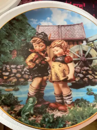 MJ Hummel plate “hello down there”, View more